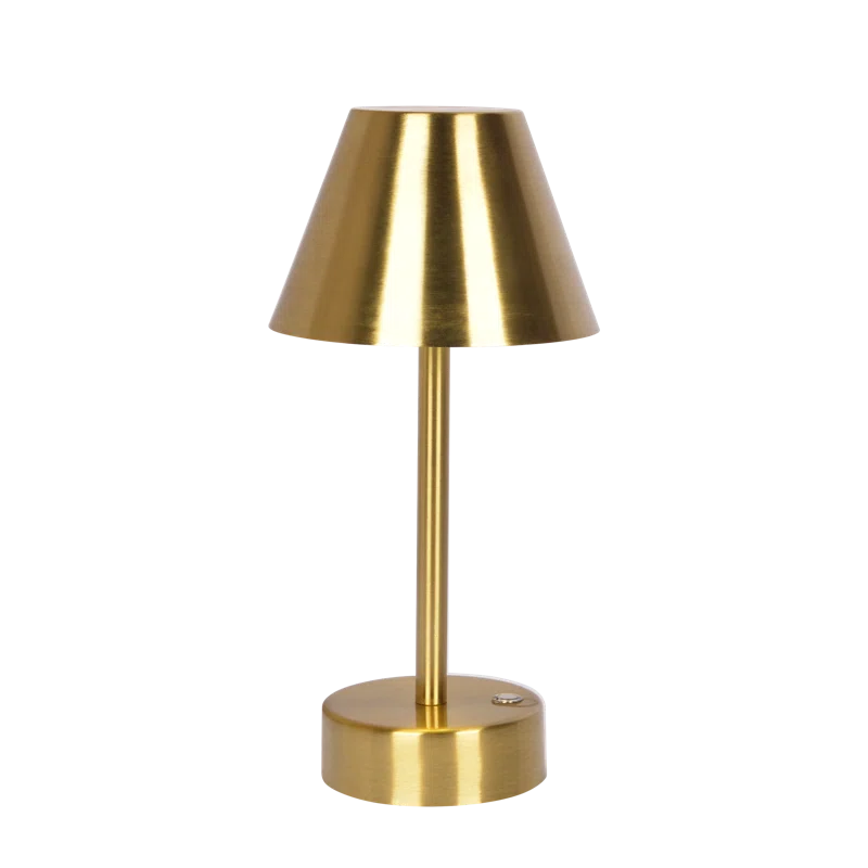 Rivolla Revel Gold Brass Desk Lamp