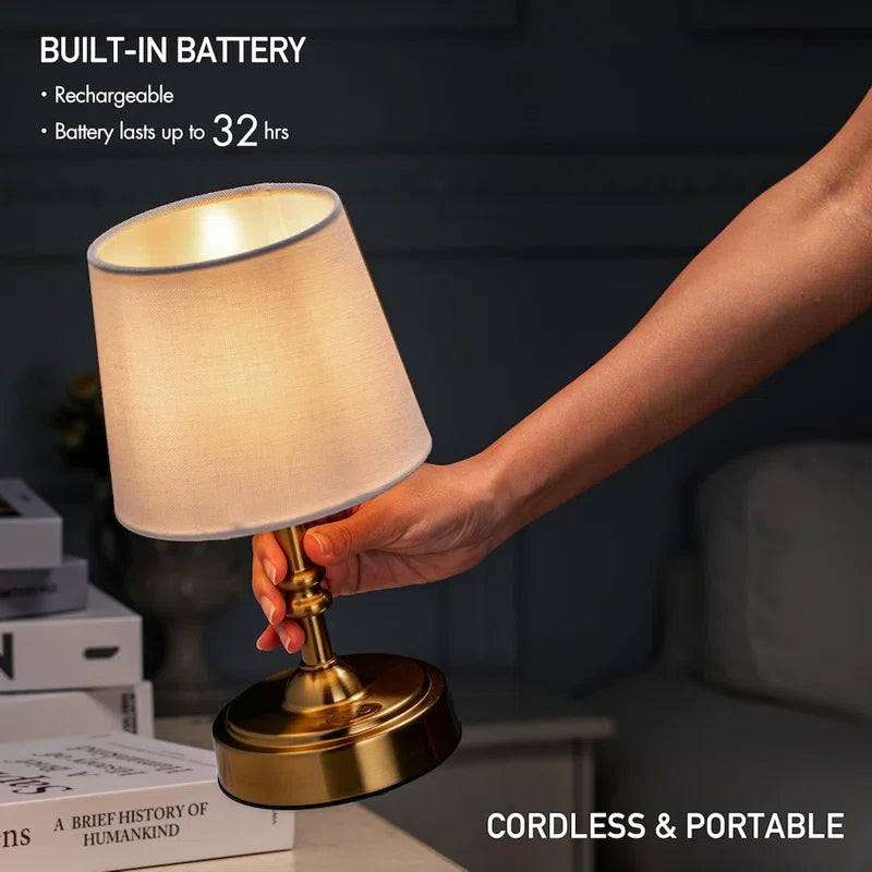 Mini – Cordless LED Table Lamp fr Bedside and Restaurant.