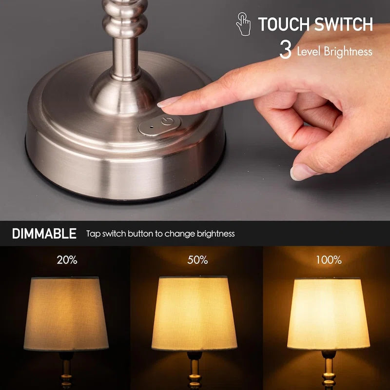 Mini – Cordless LED Table Lamp fr Bedside and Restaurant.