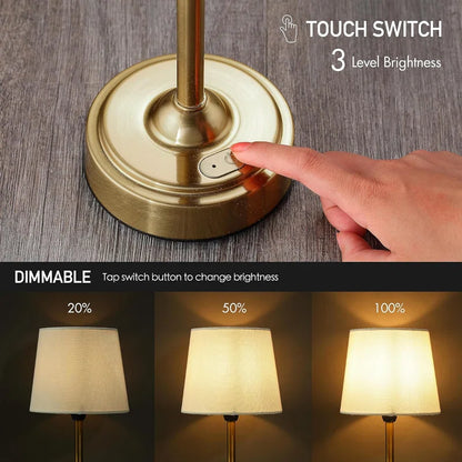 Cordless LED Table Lamp for Bedside, & Restaurants