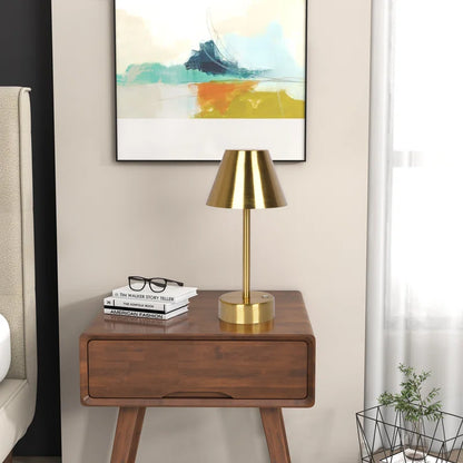 Rivolla Revel Gold Brass Desk Lamp