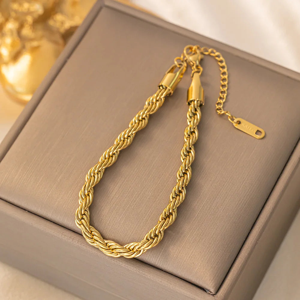 Braided Chain Bracelet