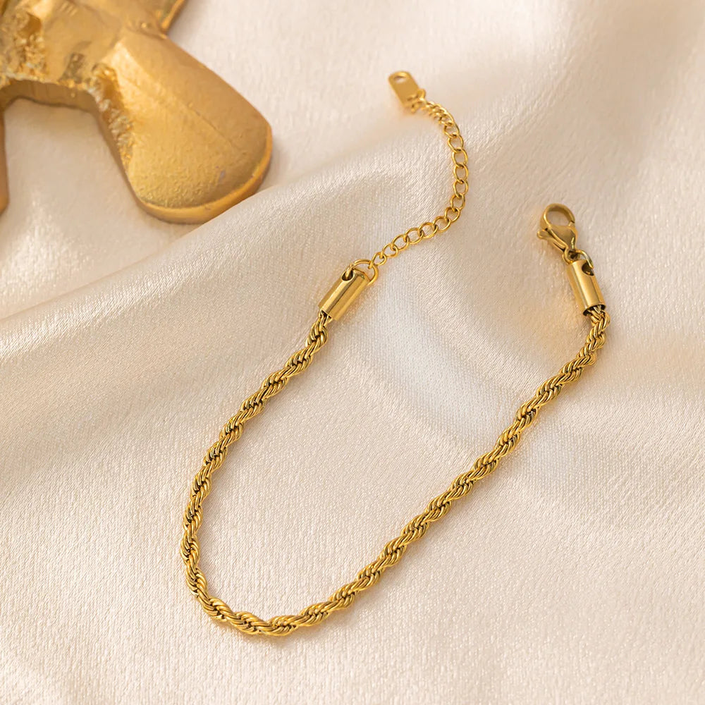 Braided Chain Bracelet