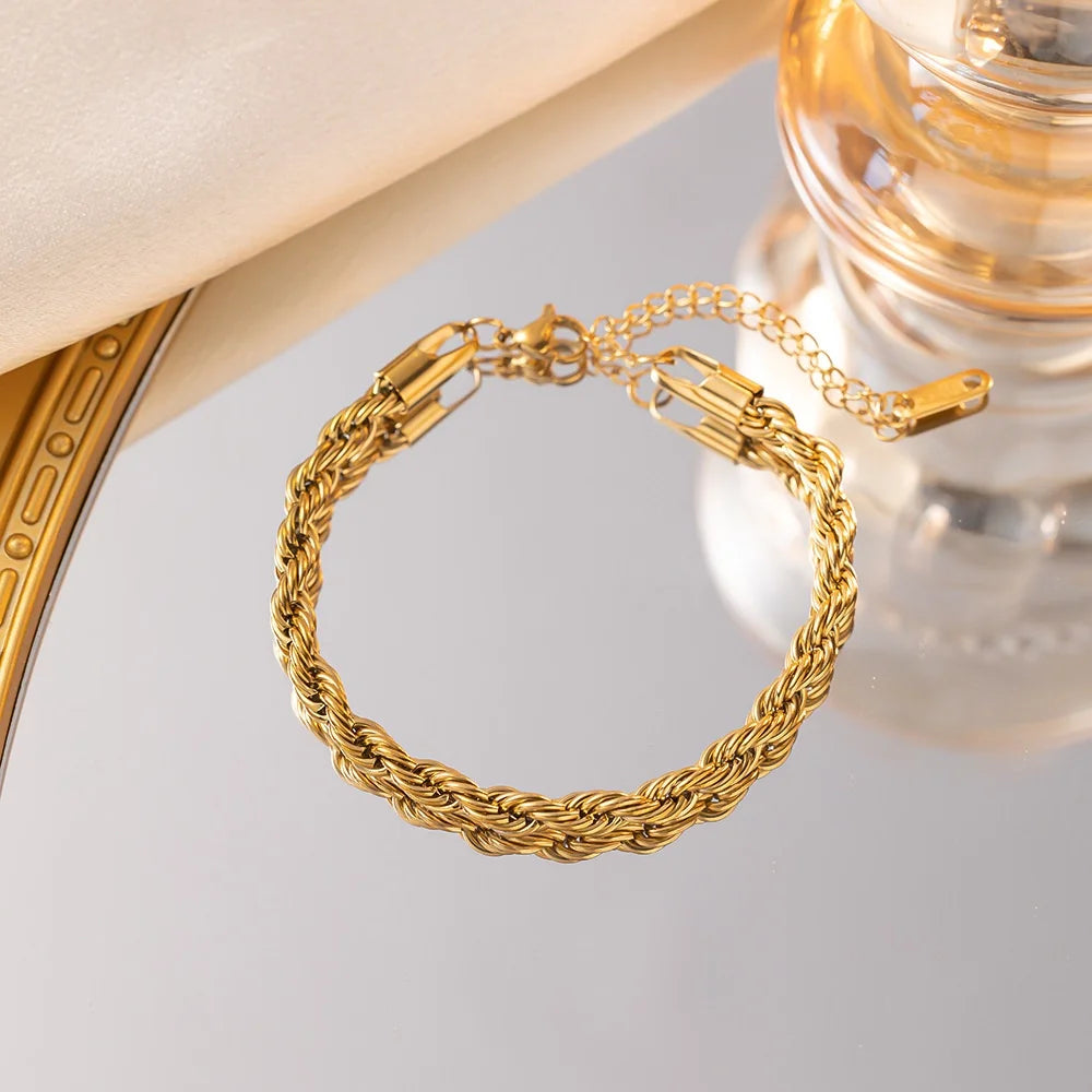 Braided Chain Bracelet
